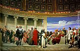 Paul Delaroche Hemicycle of the Ecole des Beaux-Arts painting